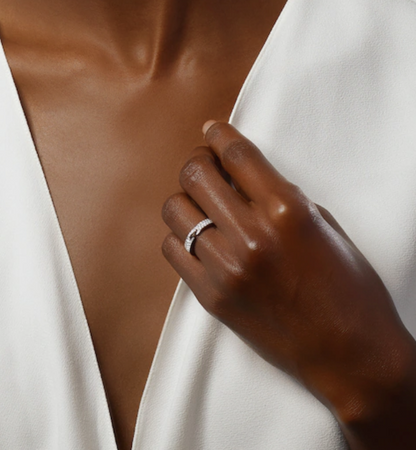 [Select]ALLIANCE LIENS VIDENCE PAVED DIAMOND 4MM RING