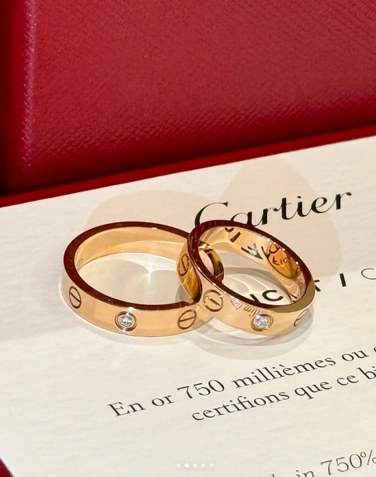 [Select]LOVE RING 4MM 1 DIAMOND