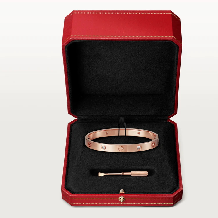 [Select]LOVE BRACELET 6.1MM 4 DIAMONDS