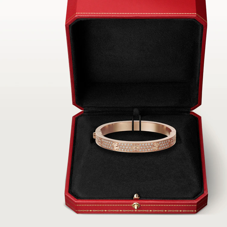 [Select]LOVE BRACELET 6.1MM DIAMOND-PAVED