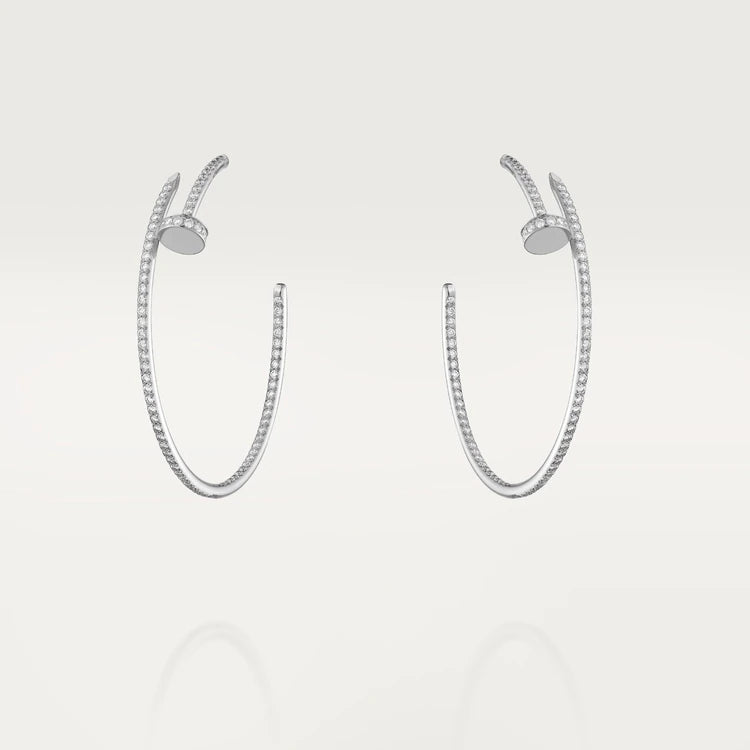 [Select]JUSTE EARRINGS FULL DIAMONDS 1.8MM