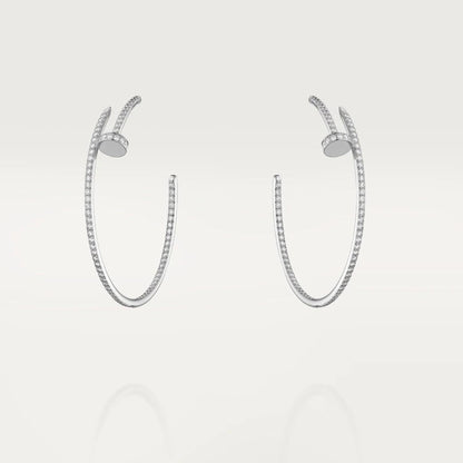 [Select]JUSTE EARRINGS FULL DIAMONDS 1.8MM