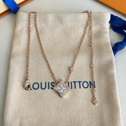 [Select]ROSE GOLD DIAMOND NECKLACE