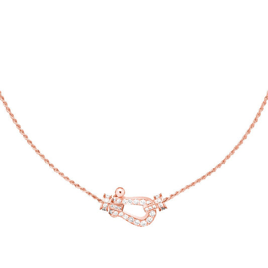 [Select]FORCE 10 PINK GOLD DIAMOND NECKLACE