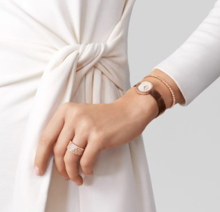 [Select]Five-row diamond ring