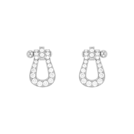 [Select]FORCE 10 FULL DIAMOND STUD EARRINGS MINI MODEL
