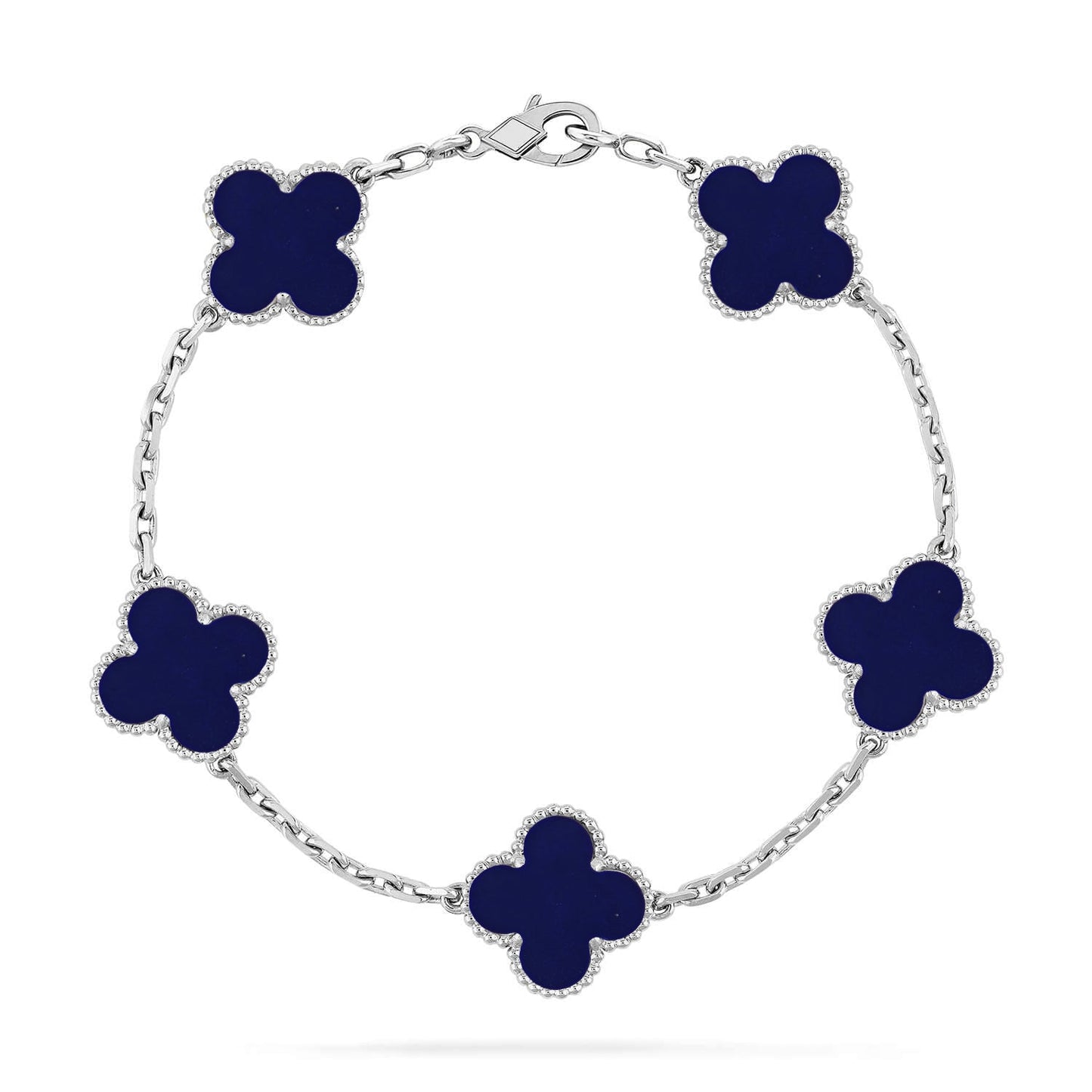 [Select]CLOVER 5 MOTIF LAPIS LAZULI BRACELET COLLECTION
