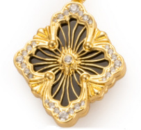[Select] B.C.L BIG SIZE  ENAMEL NECKLACE£¨Various colors£©