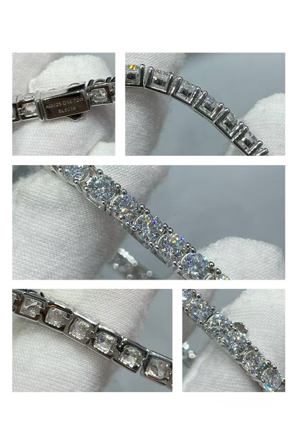 [Select jewelrys]TENNIS BRACELET WITH FULL DIAMOND SETTING