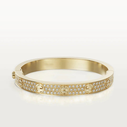 [Select]LOVE BRACELET 6.1MM DIAMOND-PAVED