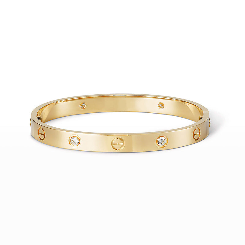 [Select]LOVE BRACELET 6.1MM 4 DIAMONDS