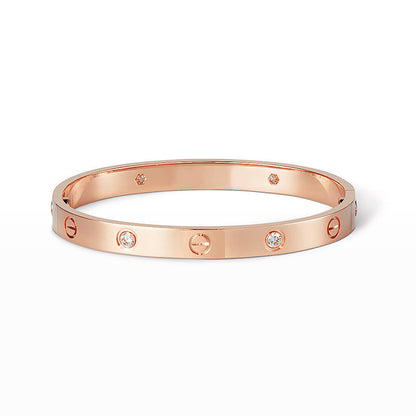 [Select]LOVE BRACELET 6.1MM 4 DIAMONDS