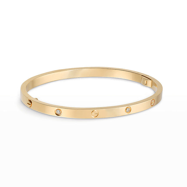 [Select]LOVE BRACELET 3.65MM 6 DIAMONDS