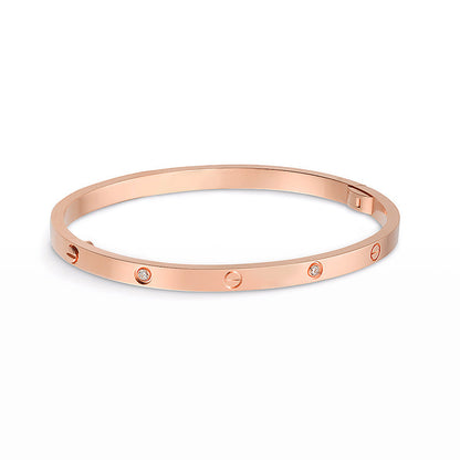 [Select]LOVE BRACELET 3.65MM 6 DIAMONDS