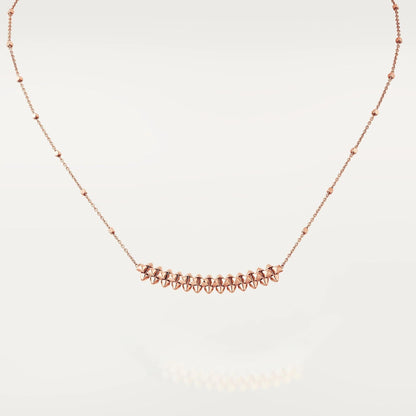 [Select]CLASH PINK GOLD NECKLACE