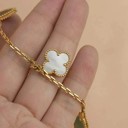 [Select]LUCKY SPRING 5 MOTIF GOLD BRACELET