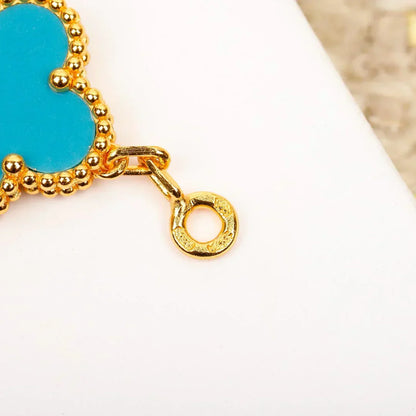 [Select] CLOVER 5 MOTIF TURQUOISE BRACELET COLLECTION