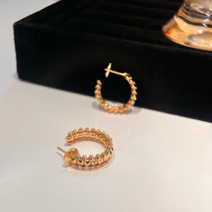 [Select]CLASH SMALL HOOP EARRINGS