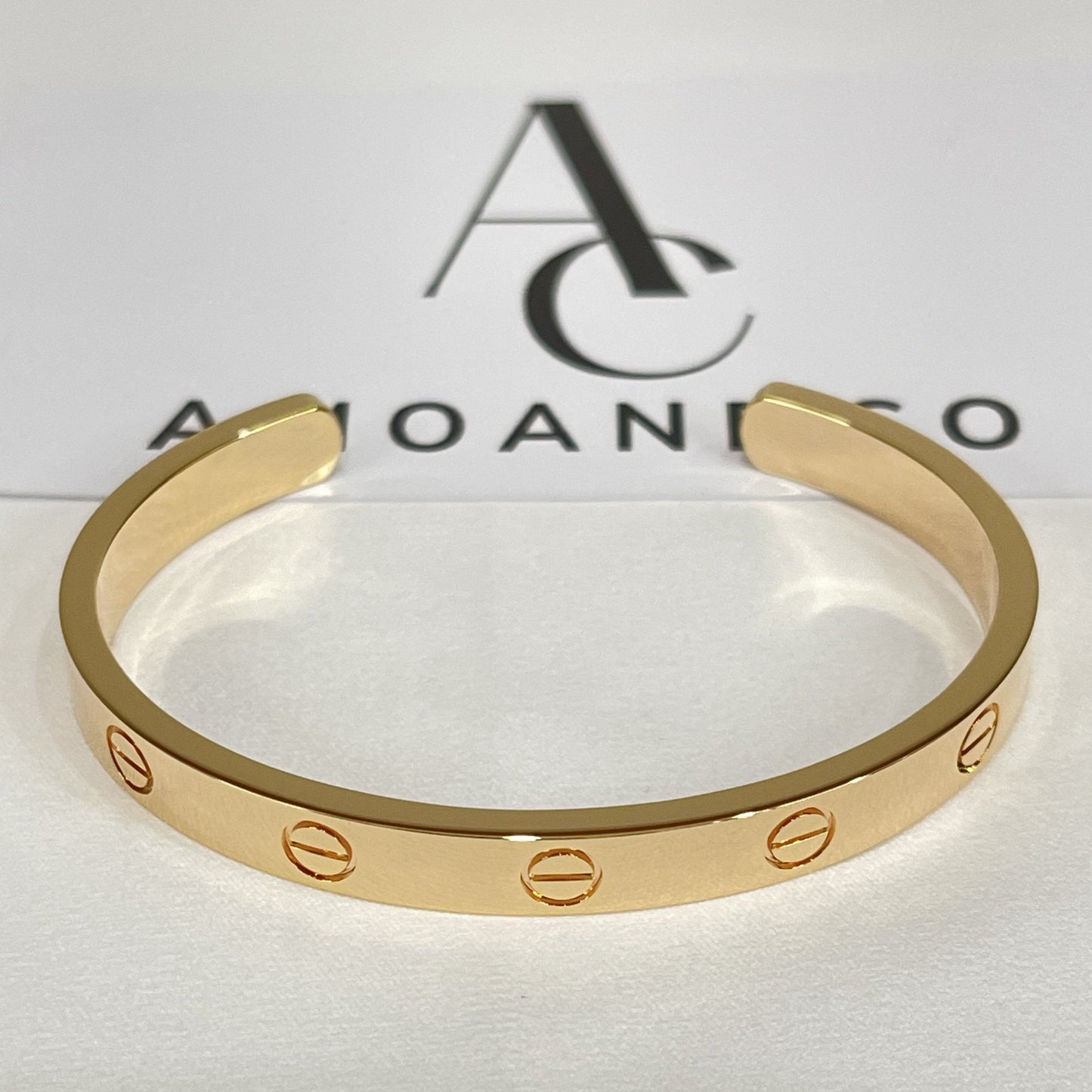 [Select]LOVE BRACELET 6.1MM OPEN CUFF