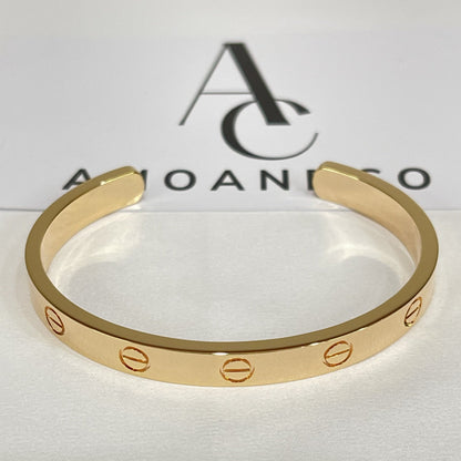 [Select]LOVE BRACELET 6.1MM OPEN CUFF