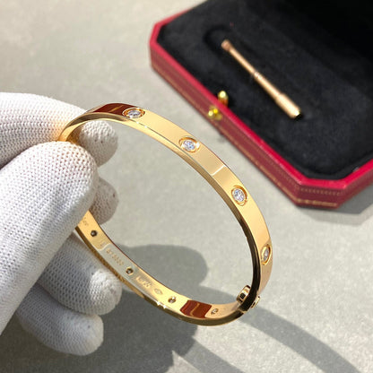 [Select]LOVE BRACELET 6.1MM 10 DIAMONDS