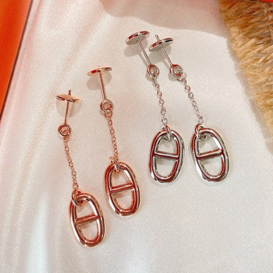 [Select]CHAINE TASSEL EARRINGS