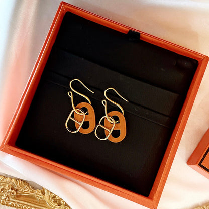 [Select]HM O'MAILLON GOLD EARRINGS