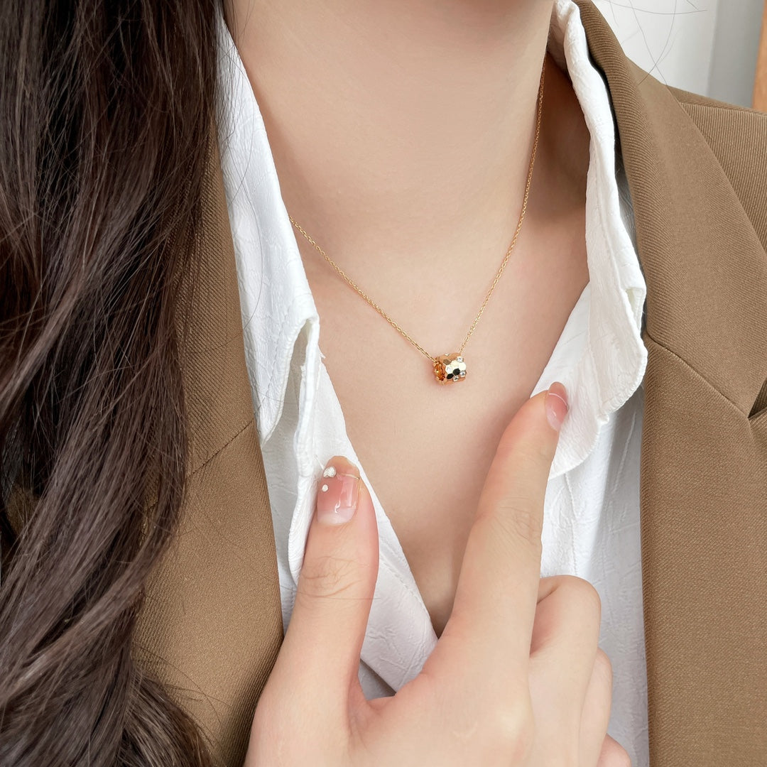 [Select]BEE MINI PEDANT DIAMOND NECKLACE