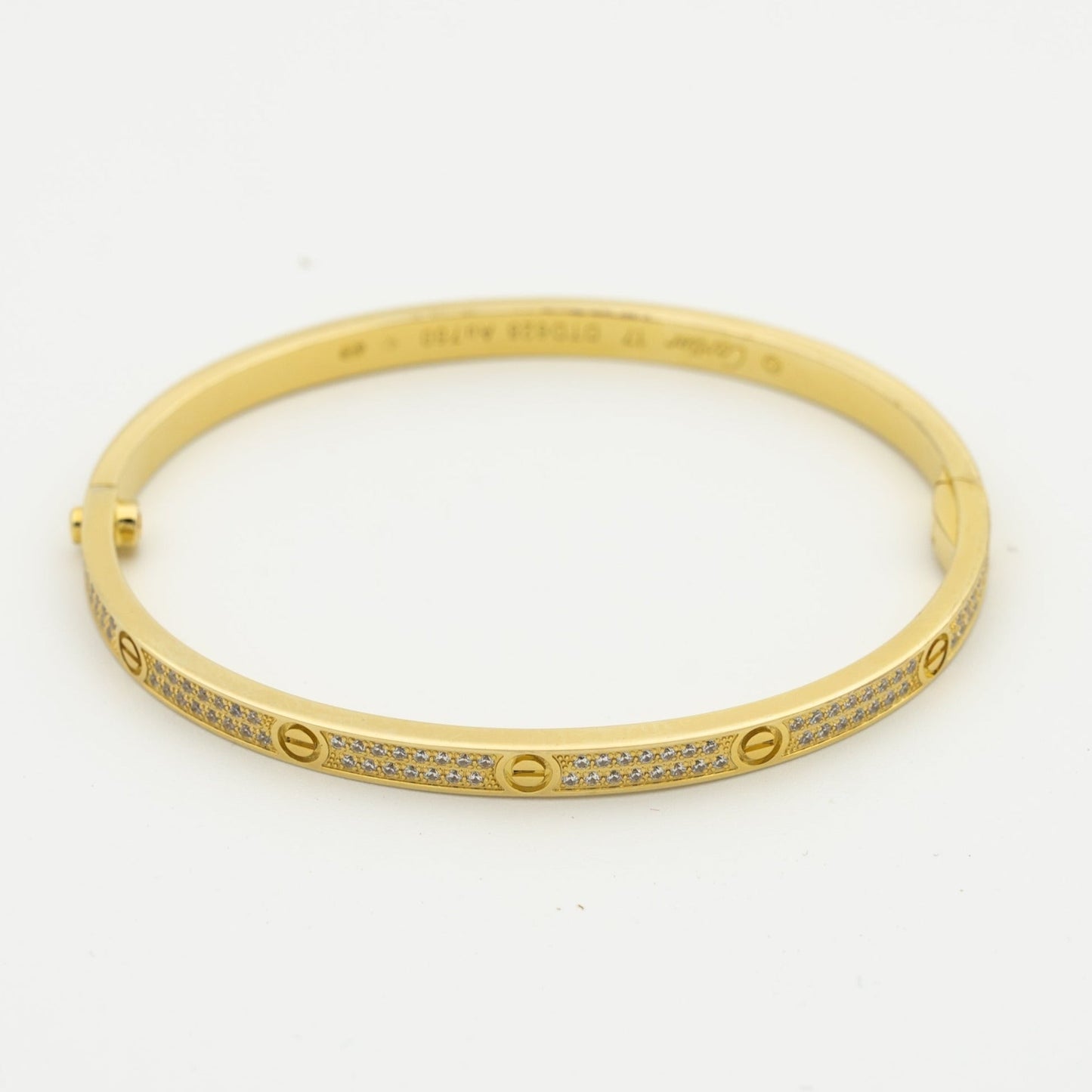 [Select]LOVE BRACELET 3.65MM DIAMOND-PAVED