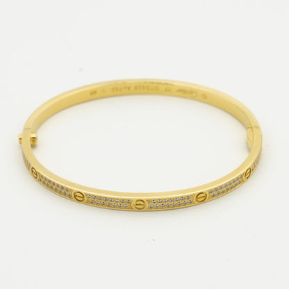 [Select]LOVE BRACELET 3.65MM DIAMOND-PAVED