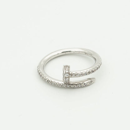 [Select]JUSTE RING 1.8MM SILVER DIAMONDS