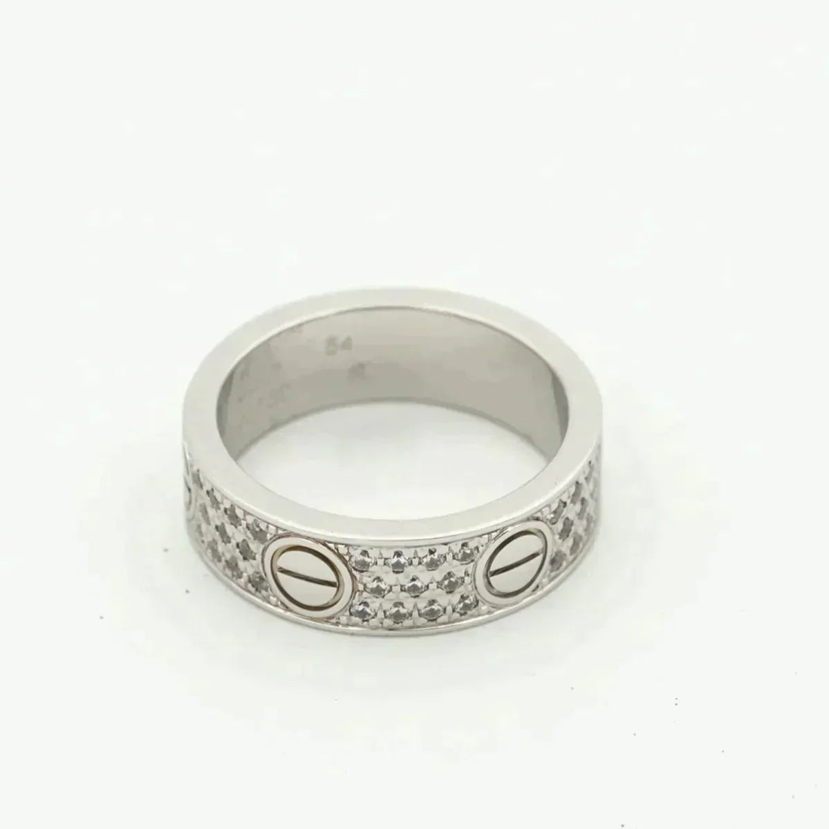 [Select]LOVE RING 5.5MM DIAMONDS PAVED
