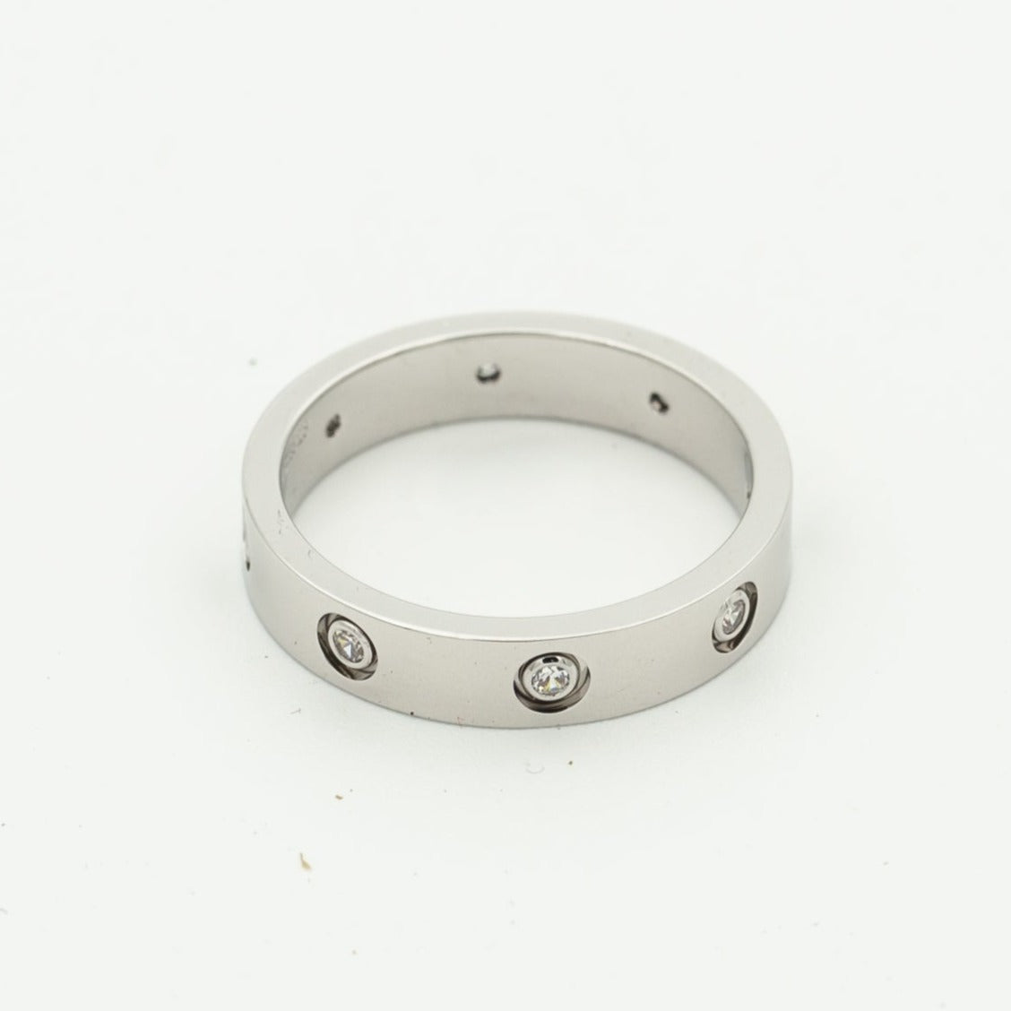 [Select]LOVE RING 3.6MM 8 DIAMONDS
