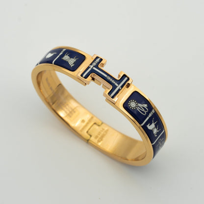 [Select]H BRACELET BLUE CERAMIC