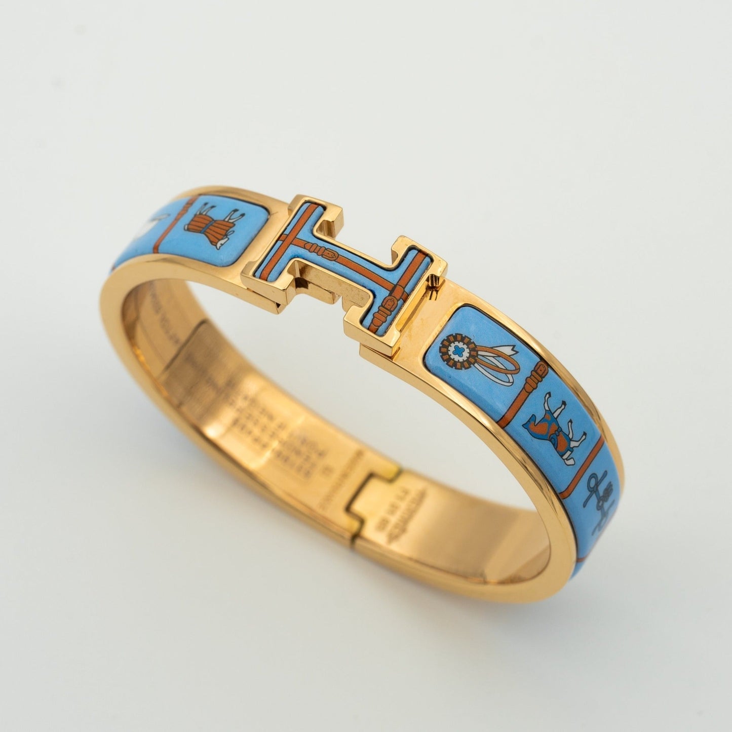 [Select]H PINK GOLD BRACELET BLUE CERAMIC