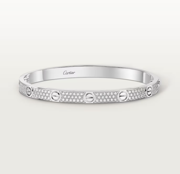 [Select]Bracelet incrusté de diamants de 4,8 mm de largeur NOUVEL AMOUR