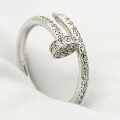 [Select]JUSTE RING 1.8MM SILVER DIAMONDS