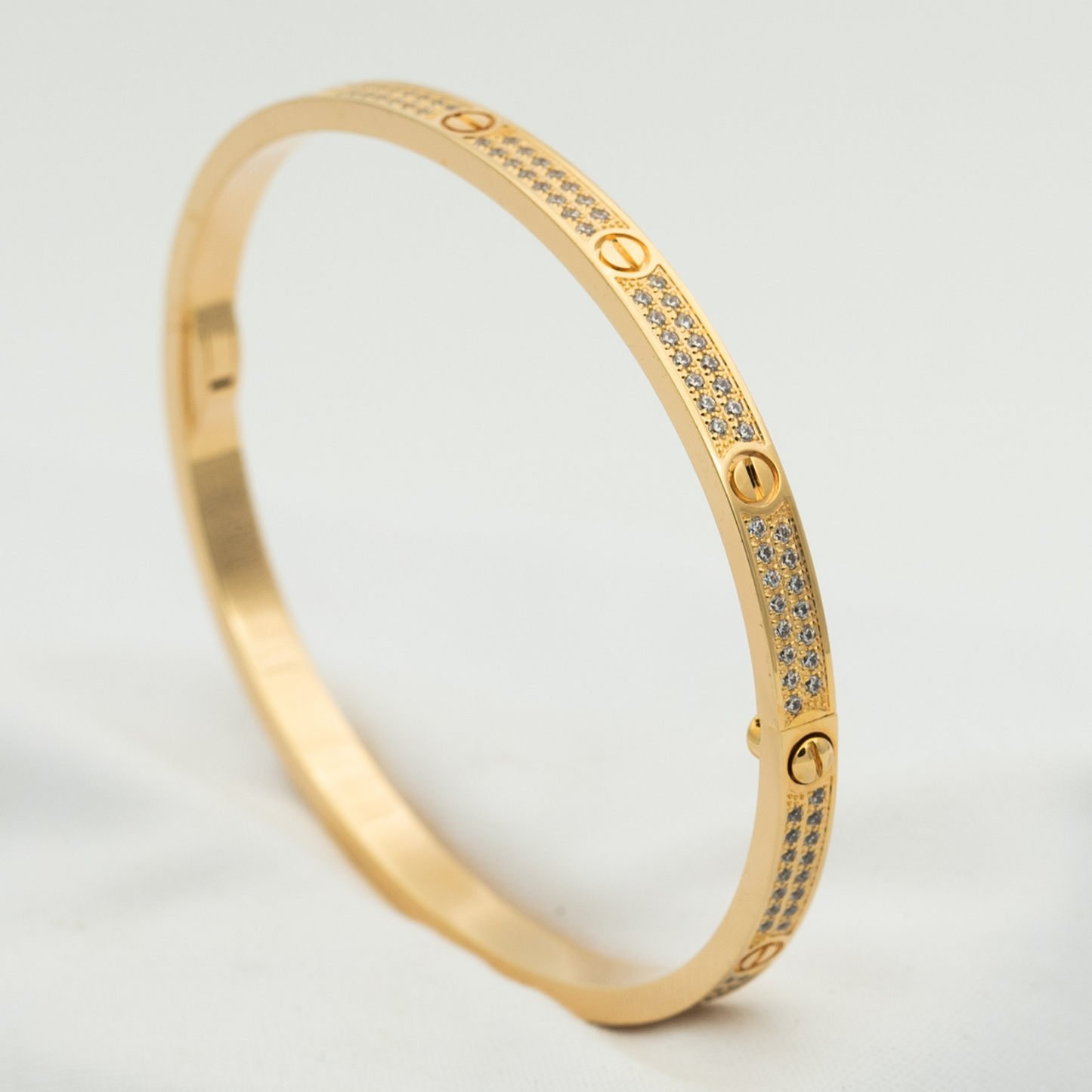 [Select]LOVE BRACELET 3.65MM DIAMOND-PAVED