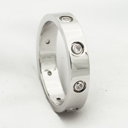 [Select]LOVE RING 3.6MM 8 DIAMONDS