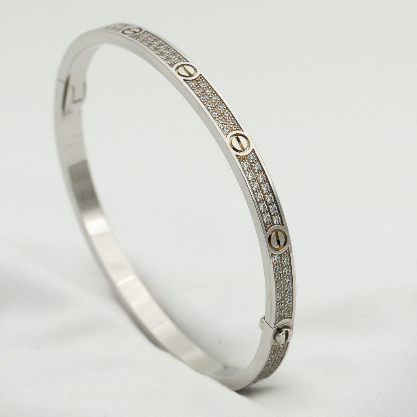 [Select]LOVE BRACELET 3.65MM DIAMOND-PAVED