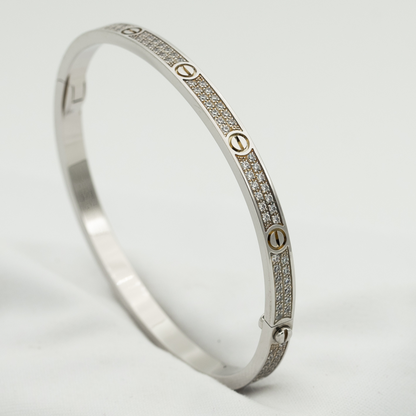 [Select]LOVE BRACELET 3.65MM DIAMOND-PAVED