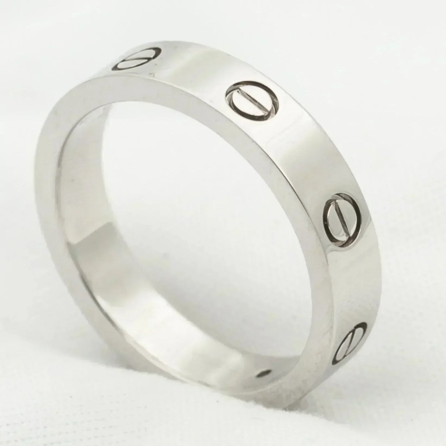 [Select]LOVE RING 4MM 1 DIAMOND SILVER