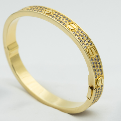 [Select]LOVE BRACELET 6.1MM DIAMOND-PAVED