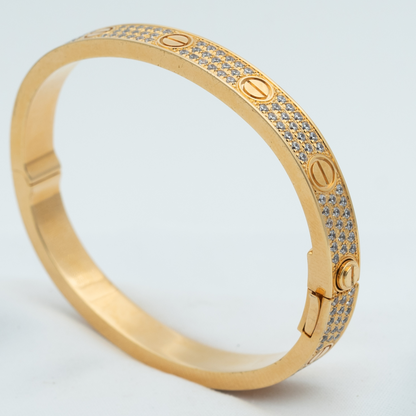 [Select]LOVE BRACELET 6.1MM DIAMOND-PAVED