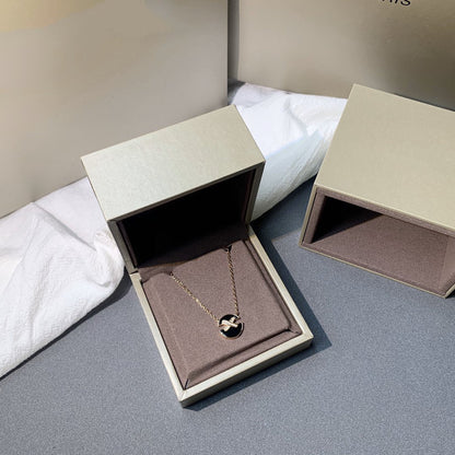[Select]JEUX DE PINK GOLD DIAMOND NECKLACE