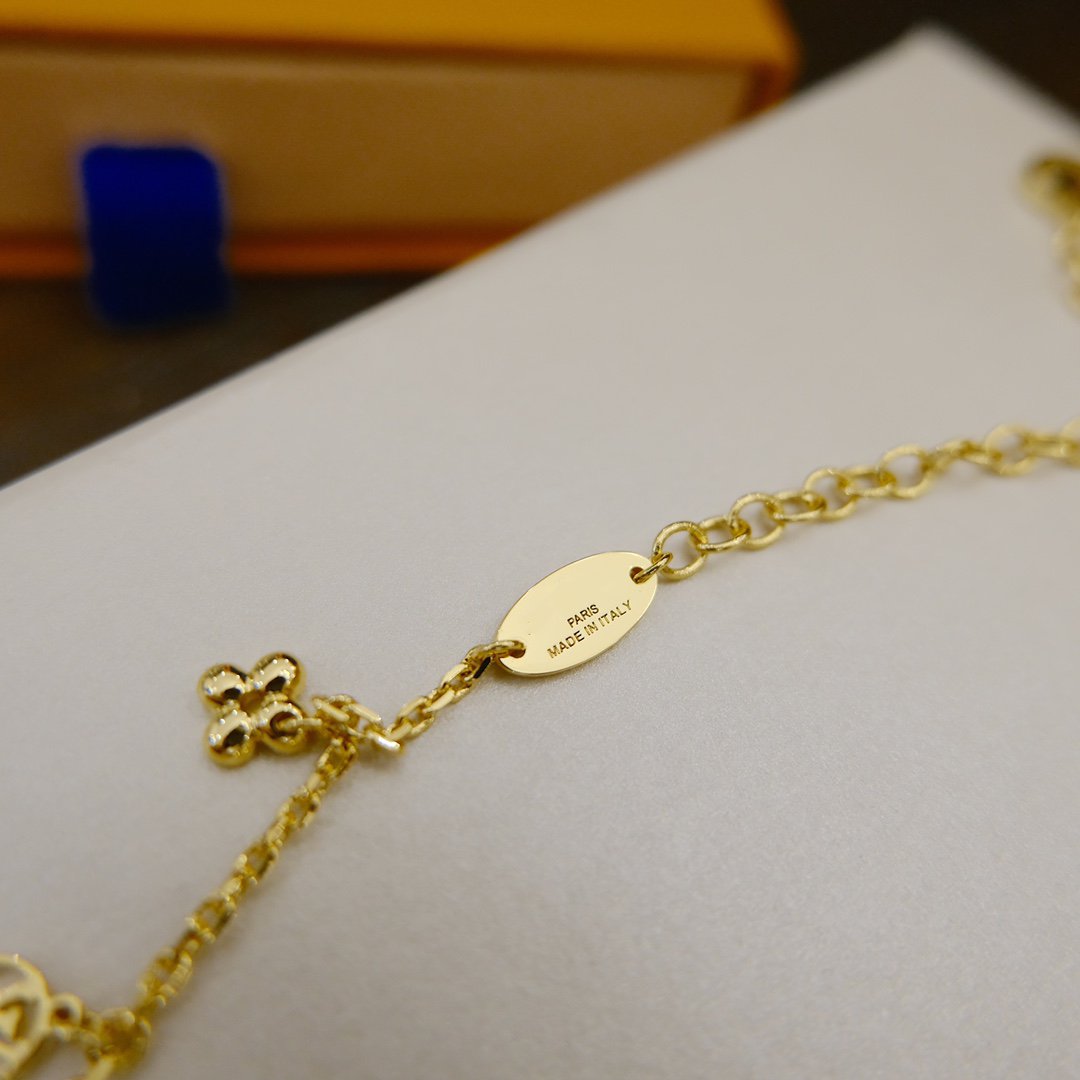 [Select]BLOOMING SUPPLE NECKLACE BRASS