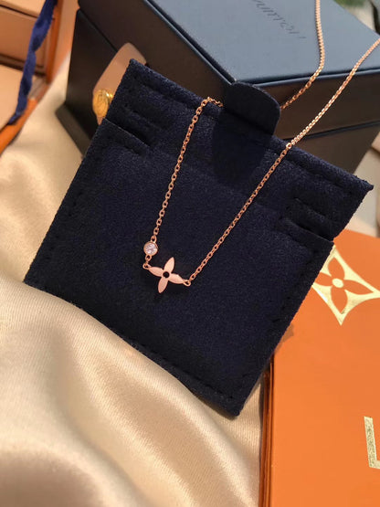 [Select]BLOSSOM PENDANT PINK GOLD AND DIAMOND