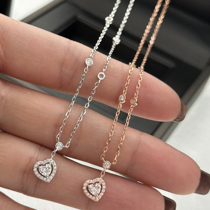 [Select]JOY HEART DIAMOND NECKLACE