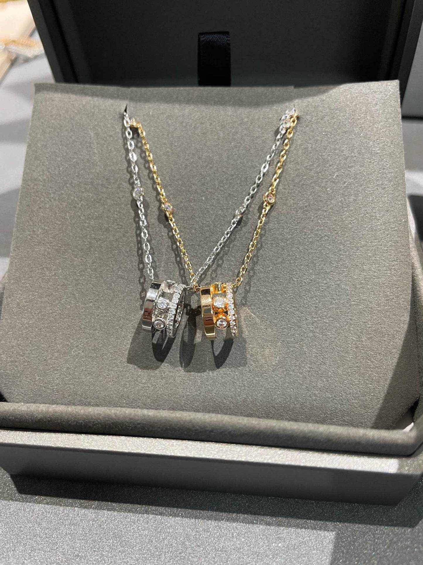 [Select]CHAIN MOVE ROMANE PEDAND NECKLACE
