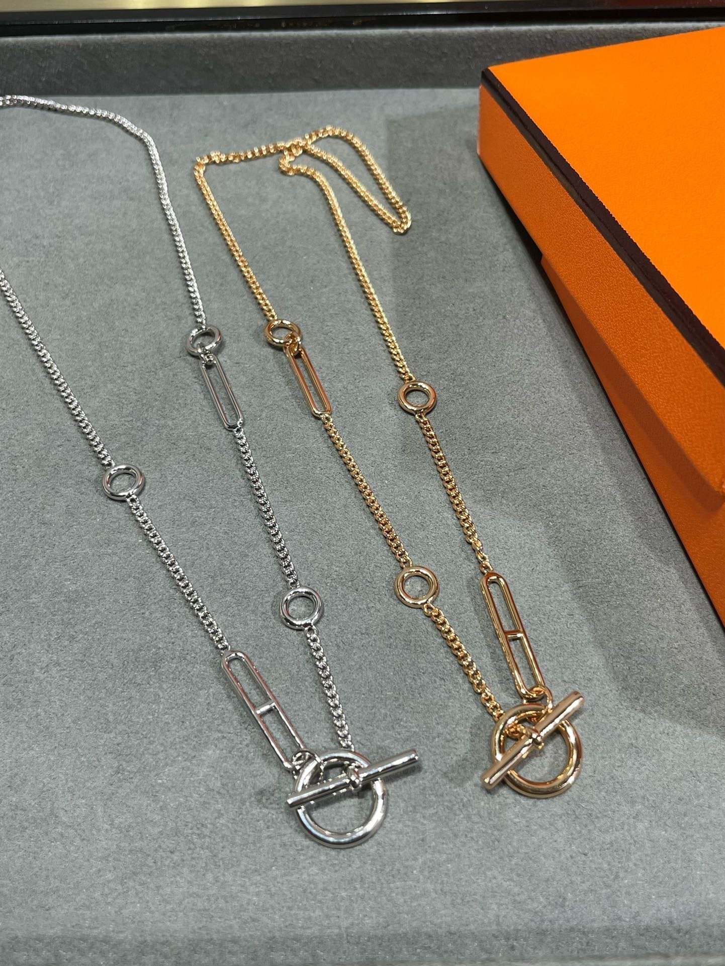 [Select]HM STERLING CHAINE D'ANCRE HEART